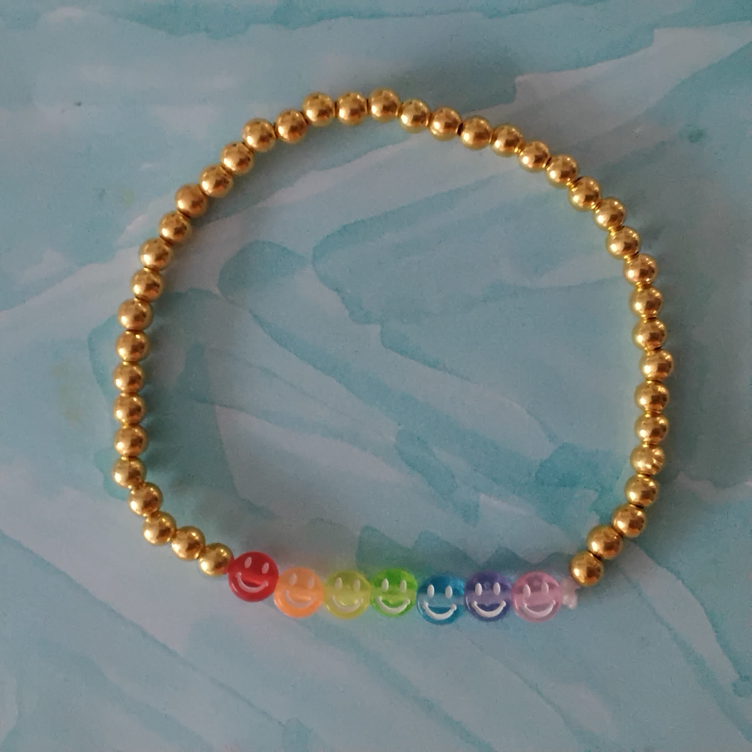 Preppy smiles bracelet