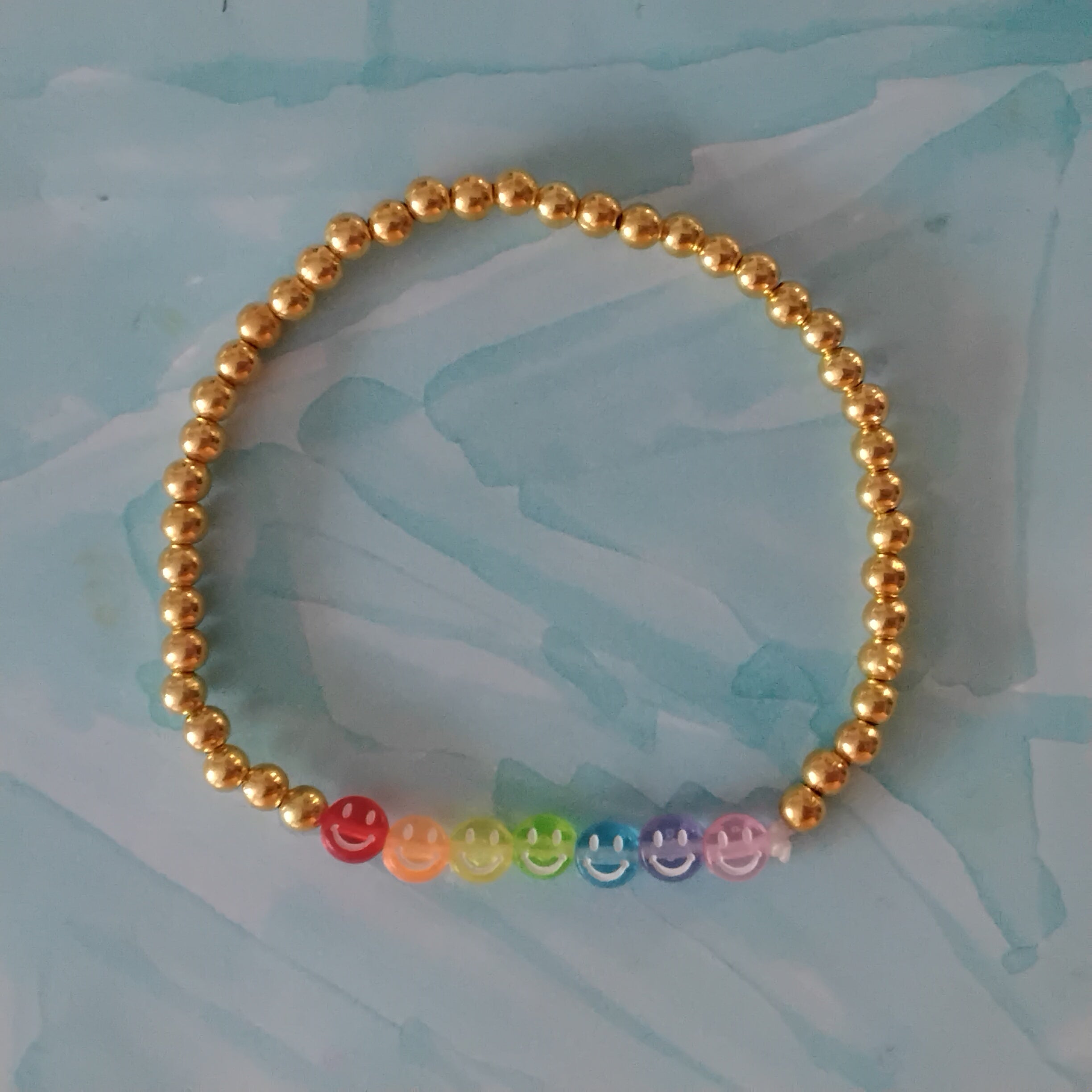 Preppy smiles bracelet