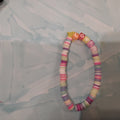 Lover clay bead bracelet