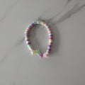 Clay star bead bracelet