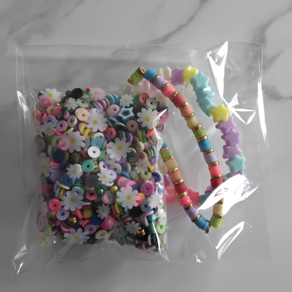 Bead confetti grab bags