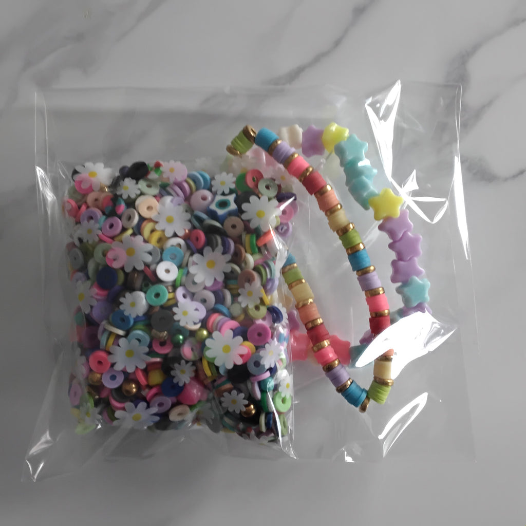 Bead confetti grab bags