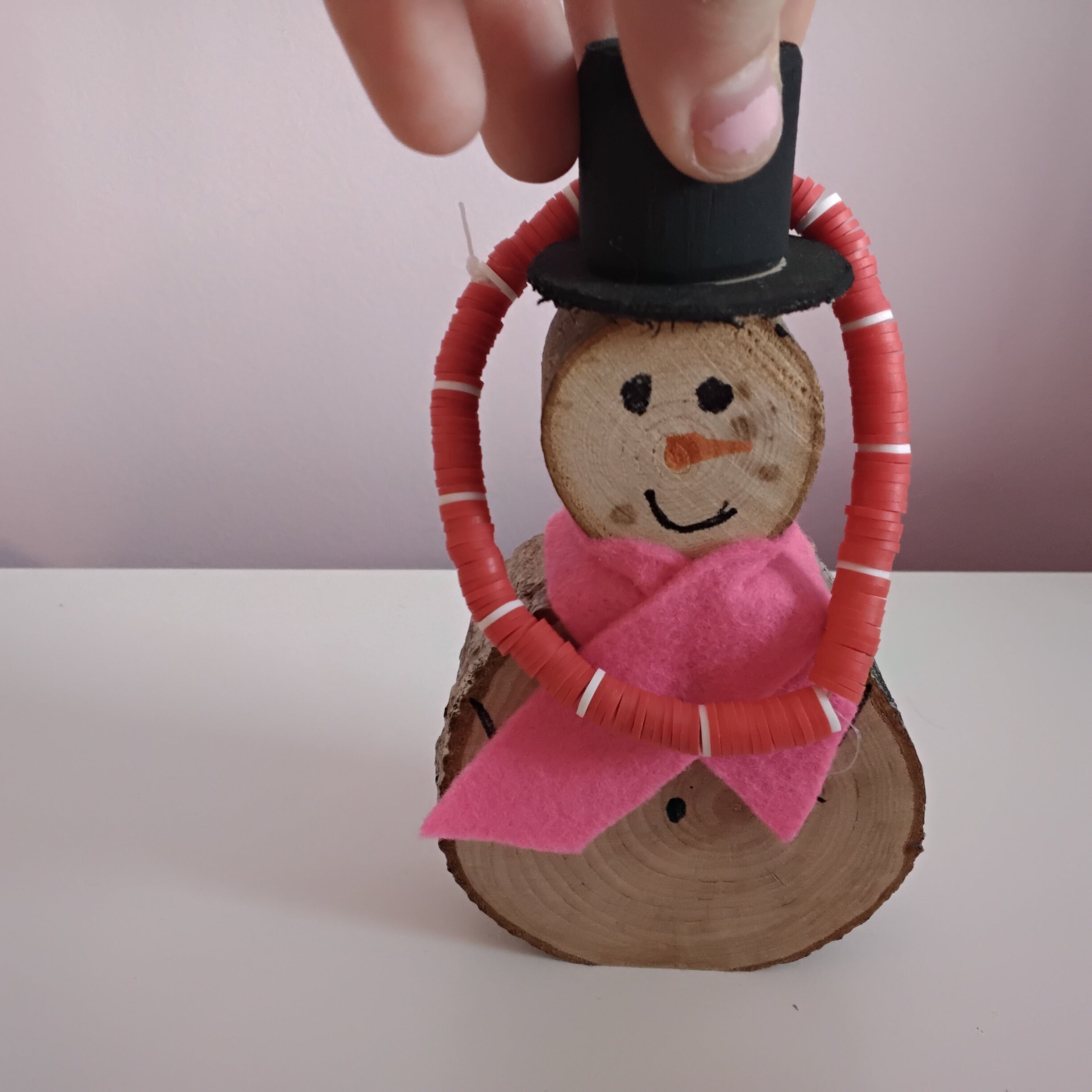 Sliver pearls with a reindeer charm bracelet